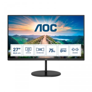 AOC V4 U27V4EA pantalla para PC 68,6 cm (27") 3840 x 2160 Pixeles 4K Ultra HD LED Negro