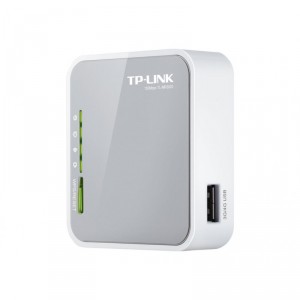 TP-LINK TL-MR3020 router inalámbrico Ethernet rápido Banda única (2,4 GHz) 3G 4G Gris, Blanco
