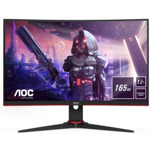 AOC C24G2AE/BK pantalla para PC 59,9 cm (23.6") 1920 x 1080 Pixeles Full HD LED Negro, Rojo