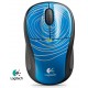 Logitech Rat&oacute;n Inal&aacute;mbrico M305 Azul remolino