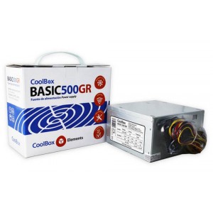 CoolBox Basic 500GR 300W ATX Metálico unidad de fuente de alimentación