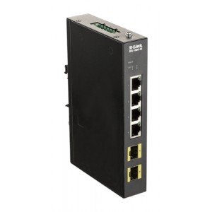D-Link DIS-100G-6S switch Gestionado Gigabit Ethernet (10/100/1000) Negro