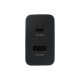 Samsung EP-TA220NBEGEU cargador de dispositivo móvil Negro Interior