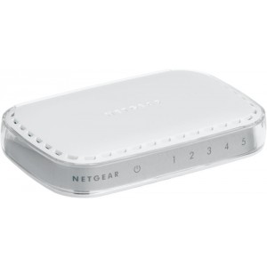 Netgear GS605-400PES Unmanaged network switch L2 Gigabit Ethernet (10/100/1000) Blanc commutateur réseau