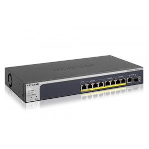 Netgear MS510TXPP Gestionado L2/L3/L4 Gigabit Ethernet (10/100/1000) Energía sobre Ethernet (PoE) Gris