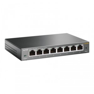 TP-LINK TL-SG108E switch No administrado L2 Gigabit Ethernet (10/100/1000) Negro