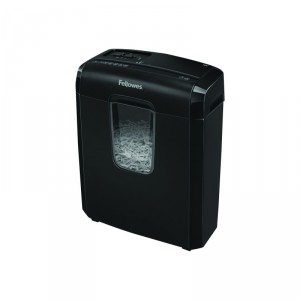 Fellowes Powershred 6C destructeur de papier Destruction croisée 22 cm Noir