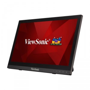 Viewsonic TD1630-3 monitor pantalla táctil 40,6 cm (16") 1366 x 768 Pixeles Mesa Negro