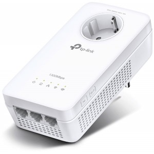 Tp-Link HOMEPLUG WIFI TL-WPA8631P CON PASSTHROUGH 3P GIGA WIFI AC1300 DUALBAND 300 Mbps at 2.4 GHz + 867 Mbps at 5 GHz, 1300 Mbp