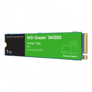 Western Digital WD Green SN350 NVMe SSD WDS100T3G0C - Unidad en estado sólido - 1 TB - interno - M.2 2280 - PCI Express 3.0 x4 (