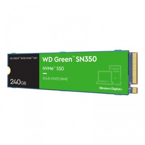 Western Digital WD Green SN350 NVMe SSD WDS240G2G0C - Unidad en estado sólido - 240 GB - interno - M.2 2280 - PCI Express 3.0 x4