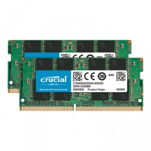 Crucial Technology Crucial - DDR4 - 64GB: 2 x 32GB - SODIMM de 260 contactos - 3200MHz / PC4-25600 - CL22 - 1.2V - sin búfer - n