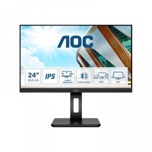 AOC P2 24P2C LED display 60,5 cm (23.8") 1920 x 1080 Pixeles Full HD Negro