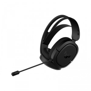 Asus TUF Gaming H1 Wireless - Auricular - tamaño completo - 2,4 GHz - inalámbrico - negro