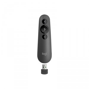 Logitech R500 Laser Presentation Remote apuntador inalámbricos Bluetooth/RF Gris