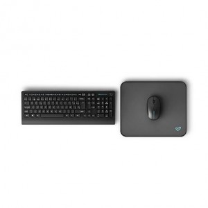 Energy Sistem TECLADO + RATON ENERGYSISTEM OFFICE SET SILENT NEGRO WIRELESS/104 TECLAS / 1600 DPI/6 BOTONES/USB