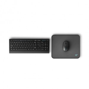 Energy Sistem TECLADO + RATON ENERGYSISTEM OFFICE SET SILENT NEGRO WIRELESS/104 TECLAS / 1600 DPI/6 BOTONES/USB