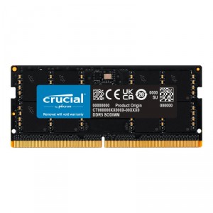 Crucial Technology Crucial - DDR5 - módulo - 32 GB - SO DIMM de 262 espigas - 4800 MHz / PC5-38400 - CL40 - 1.1 V - sin búfer - 