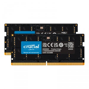 Crucial Technology Crucial - DDR5 - kit - 64 GB: 2 x 32 GB - SO DIMM de 262 espigas - 4800 MHz / PC5-38400 - CL40 - 1.1 V - sin 