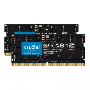 Crucial Technology Crucial - DDR5 - kit - 32GB: 2 x 16GB - SO DIMM de 262 contactos - 4800MHz / PC5-38400 - CL40 - 1.1 V - sin b