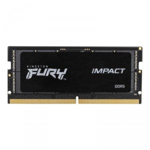 Kingston FURY Impact - DDR5 - kit - 16 GB: 2 x 8 GB - SO DIMM de 262 espigas - 4800 MHz / PC5-38400 - CL38 - 1.1 V - sin búfer -