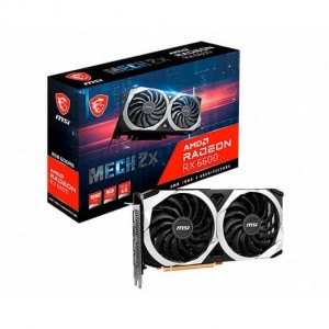 MSI TARJETA GRÁFICA RX 6600 MECH 2X 8GB GDDR6 3XDP / 1XHDMI/1X8P