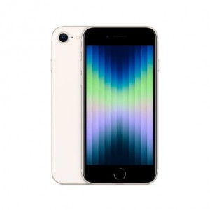 Apple iPhone SE 2022 64GB STARLIGHT SIN CARGADOR/SIN AURICULARES/A15 BIONIC / 12MPX/4.7