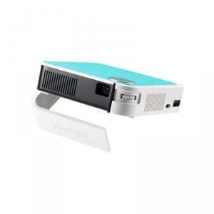 ViewSonic M1 MINI PLUS 120 LUMENS WVGA AZUL / 854X480/500:1/WVGA/ALT. 2W/HDMI/USB/WIFI