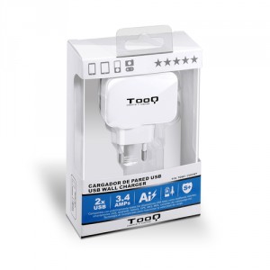 TooQ TQWC-1S02WT Interior Blanco cargador de dispositivo móvil