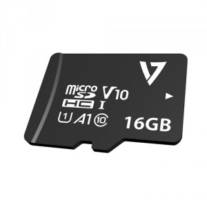 V7 Tarjeta Micro-SDXC Clase 10 U1 A1 V10 de 16GB + adaptador