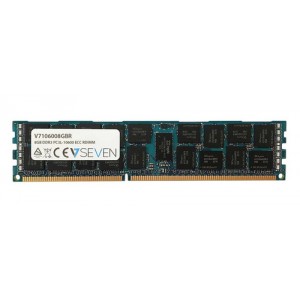 V7 8GB DDR3 PC3-10600 - 1333mhz SERVER ECC REG Server Module de mémoire - V7106008GBR