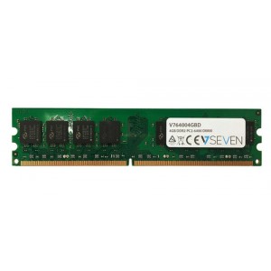 V7 4GB DDR2 PC2-6400 800Mhz DIMM Desktop Module de mémoire - V764004GBD