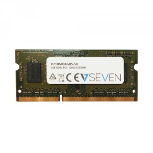 V7 4GB DDR3 PC3-10600 1333MHz SO-DIMM Module de mémoire - V7106004GBS-SR