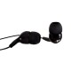 V7 Écouteurs stéréo, légers, isolation acoustique intra-auriculaire, 3,5 mm, noir