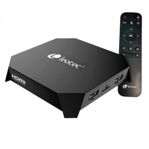 Leotec REPRODUCTOR ANDROID TV BOX Q4K216 2GB 16GB HDMI RESOLUCION 4K ANDROID 7.1