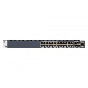 Netgear M4300-28G Managed network switch L3 Gigabit Ethernet (10/100/1000) 1U Negro