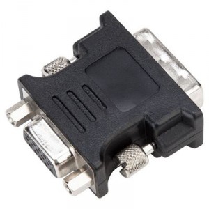 Targus ACX120EUX DVI-I VGA Negro adaptador de cable