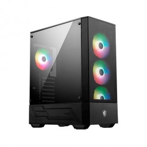 MSI TORRE ATX MAG FORGE 112R ARGB NEGRO 3XVENT 120MM RGB/LATERAL CRISTAL TEMPLADO