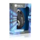 NGS GMX-100 USB Óptico 2400DPI Ambidextro Negro, Gris ratón
