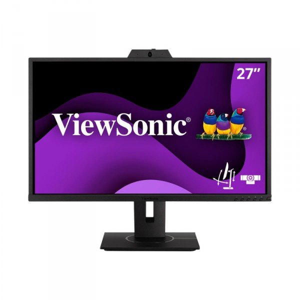 ViewSonic LED 27 VG2740V NEGRO WEBCAM/IPS/FHD/1XHDMI / 1XDP/1XVGA / 2X2W/PIVOT / VESA