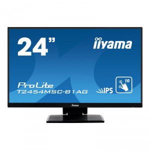 Iiyama ProLite T2454MSC-B1AG - LED - 23.8" - pantalla táctil - 1920 x 1080 Full HD (1080p) @ 60 Hz - IPS - 250 cd/m² - 1