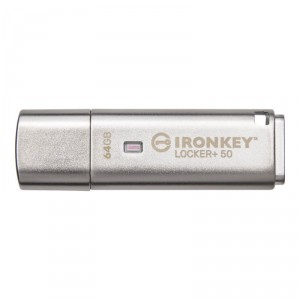 Kingston 64GB USB 3.2 IRONKEY LOCKER+ 50EXT