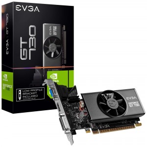 EVGA TARGETA GRAFICA GEFORCE GT 730 2GB GDDR5 PERFIL BAJO