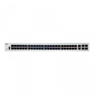 Cisco Catalyst 1000-48T-4G-L - Conmutador - Gestionado - 48 x 10/100/1000 + 4 x Gigabit SFP (enlace ascendente) - montaje en rac