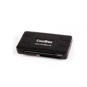 CoolBox CRE 050 USB 2.0 Negro lector de tarjeta