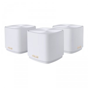 Asus 3-PK) Doble banda (2,4 GHz / 5 GHz) Wi-Fi 6 (802.11ax) Blanco 2 Interno