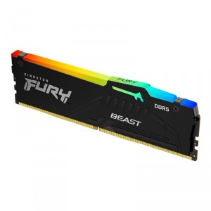 Kingston FURY Beast RGB - DDR5 - módulo - 32 GB - DIMM de 288 contactos - 6000 MHz / PC5-48000 - CL36 - 1.35 V - sin búfer - on-