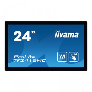 Iiyama ProLite TF2415MC-B2 - LED - 23.8" - marco abierto - pantalla táctil - 1920 x 1080 Full HD (1080p) @ 60 Hz - VA -
