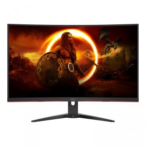 AOC Gaming CQ32G2SE/BK LED display 80 cm (31.5") 2560 x 1440 Pixeles 2K Ultra HD Negro, Rojo