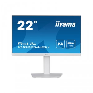 Iiyama ProLite XUB2294HSU-W2 - LED - 22" (21.5" visible) - 1920 x 1080 Full HD (1080p) @ 75 Hz - VA - 250 cd/m² - 3000:1